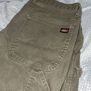 Army green dickies worker pants